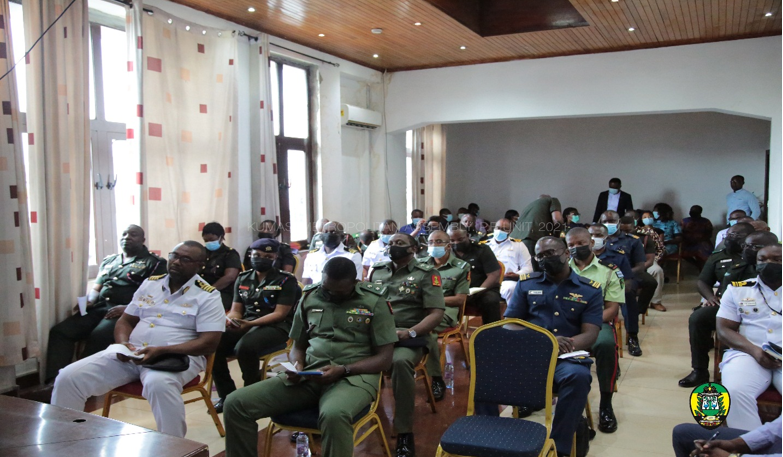 GHANA ARMED FORCES COMMAND AND STAFF COLLEGE PAYS COURTESY CALL ON KMA