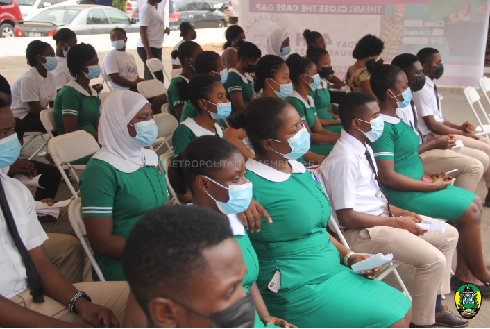 A section of nurses at the event