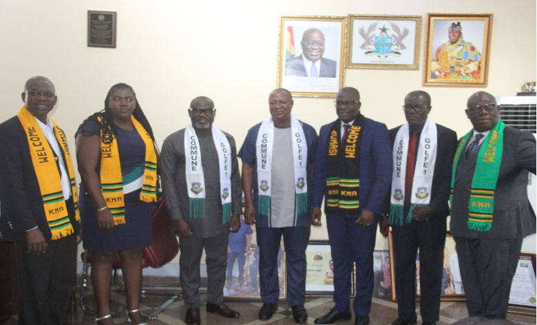 DELEGATION FROM GOLFE 1 MUNICIPALITY IN TOGO VISITS KUMASI