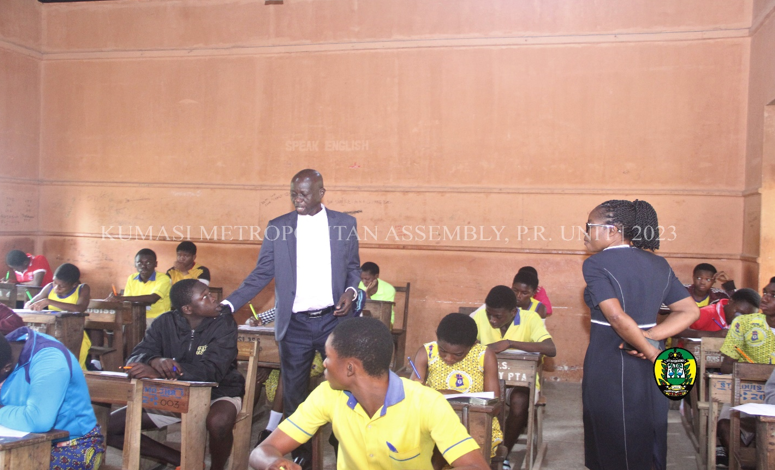 9278 CANDIDATES SITS FOR 2023 BECE IN KUMASI METROPOLIS