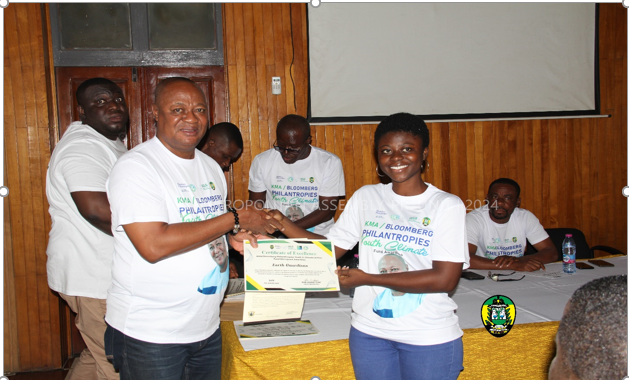 Section of recipients of Youth Climate Action Fund
