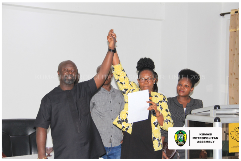 KMA GETS NEW MAYOR