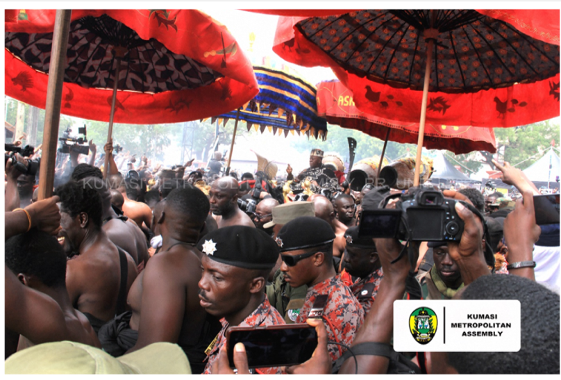 TRIBUTES POUR IN FOR ASANTEHEMAA AS DOTE YIE ENTERS DAY TWO