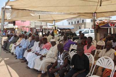 A Section of the community at the durbar