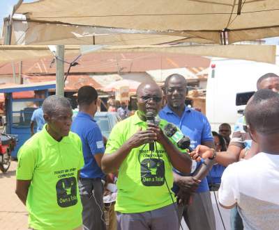 KMA HOLDS DURBAR ON COMPOUND SANITATION AT AYIGYA ZONGO.