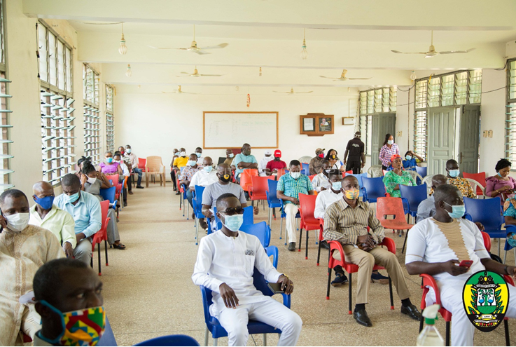 A section of honorable members at Nhyiaeso Sub Metro District Council
