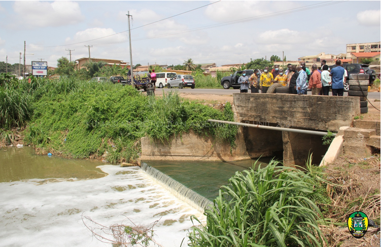 One of the Kumasi drains