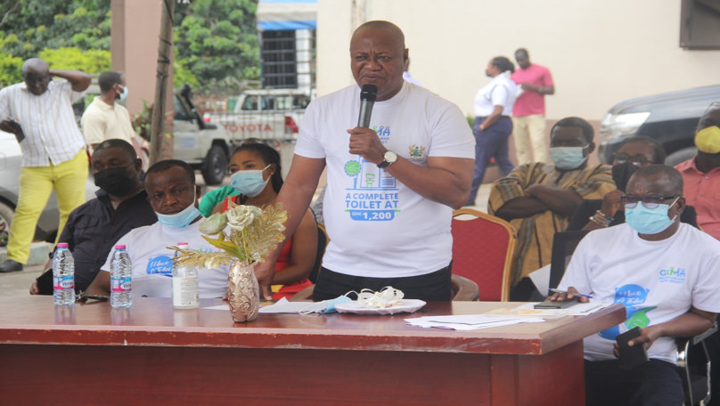 KMA LAUNCHES CONSTRUCTION OF HOUSEHOLD TOILETS AT SUBSIDISED PRICES