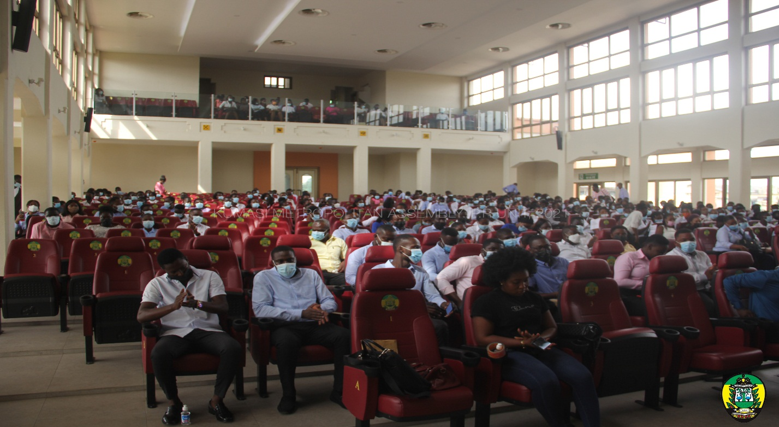 A section of the 2021/2022 NSP at the orientation